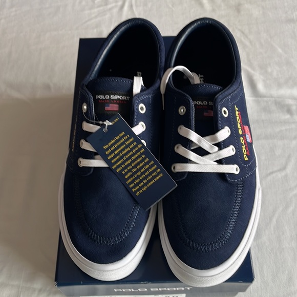 Polo sports Ralph Lauren’s men’s boat shoes NWT/BOX - Picture 1 of 12